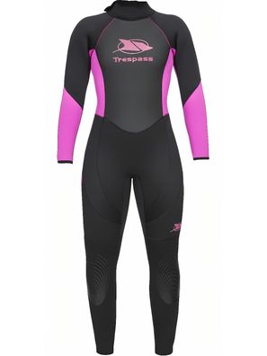 Trespass Damen Neoprenanzug Aquaria - Female 5Mm Full Wetsuit Black