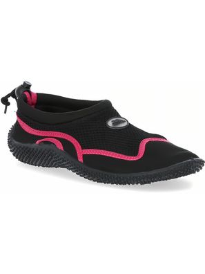 Trespass Badeschuh Paddle - Unisex Aqua Shoe Black/Raspberry