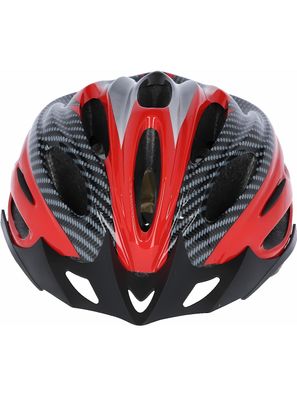Trespass Fahrradhelm Crankster - Adults Cycle Safety Helmet Red