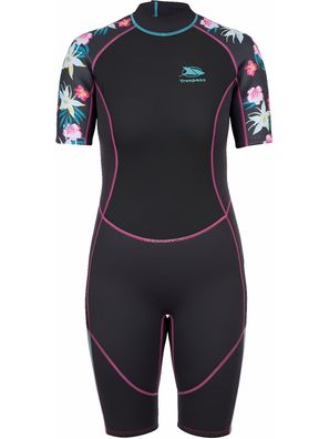 Trespass Damen Neoprenanzug Sonar - Female 3Mm Short Wetsuit Dark Grey