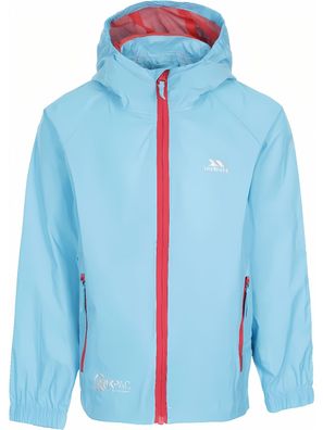 Trespass Kinder Regenjacke Qikpac Jacket - Unisex Kids Packaway Jacket Tp75 Aquatic