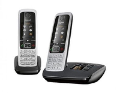 Gigaset C430A Duo Schnurloses Telefon mit 2 Mobilteilen (1,8-Zoll) TFT-Farbdisplay