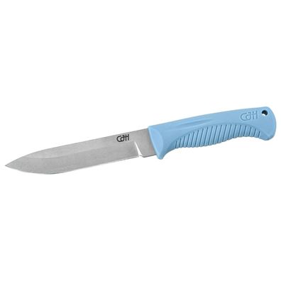 Herbertz CJH Outdoormesser, GFN blau, feststehend, Scheide