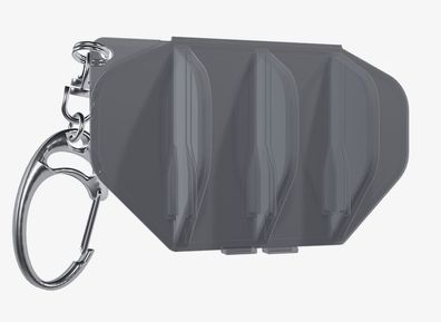 L-Style Flight-Case, Aufbewahrungsdose mit Anhänger, Schwarz