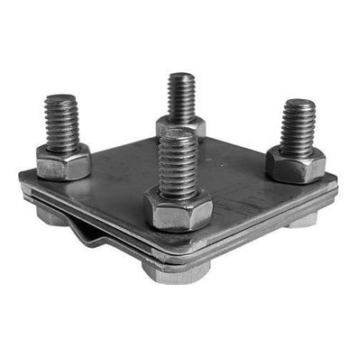 Erdungsverbinder Universalverbinder 4-Schraubig Blitzschutzgriff Uni-Erdungsklem