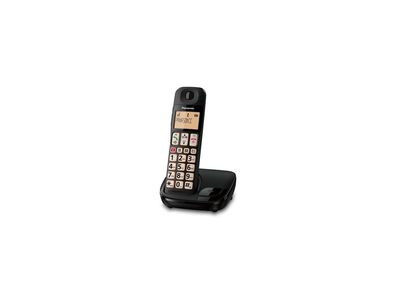 Panasonic KX-TGE310SPB Telefon DECT-Telefon Anrufer-Identifikation Schwarz
