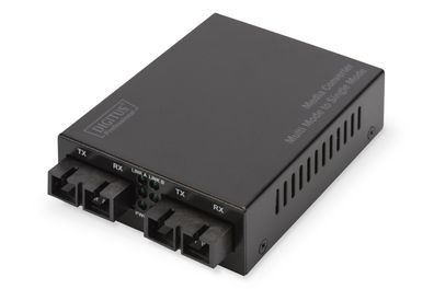 Digitus Gigabit Multimode/Singlemode Medienkonverter SC/SC