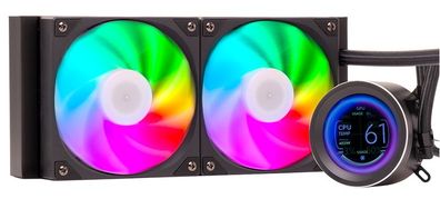 itek ARCTIC SPHERE LCD 240 Prozessor Flüssigkeitskühlung 12 cm Schwarz