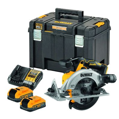 DEWALT Akku-Handkreissäge, 55 mm, 18V / 3,5Ah DCS565S2T-QW