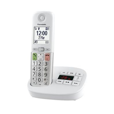 Panasonic KX-TGU430EXW Telefon DECT-Telefon Anrufer-Identifikation Weiß
