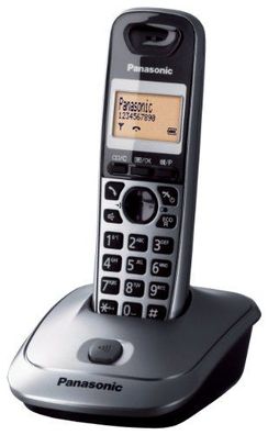 Panasonic KX-TG2511 DECT-Telefon Anrufer-Identifikation Titan