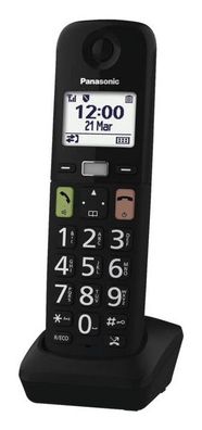 Panasonic KX-TGUA10EXB Telefon DECT-Telefon Schwarz