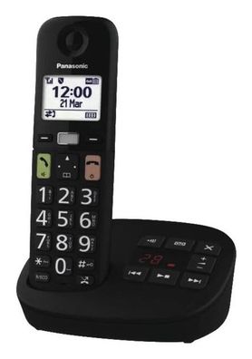 Panasonic KX-TGU130EXB Telefon Analoges/DECT-Telefon Schwarz