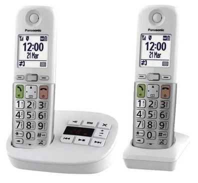 Panasonic KX-TGU432EXW Telefon DECT-Telefon Anrufer-Identifikation Weiß