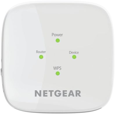 Netgear EX6110 Netzwerksender & -empfänger Weiß 10, 100, 300 Mbit/s