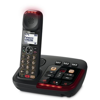 Panasonic KX-TGM420EXB Telefon DECT-Telefon Anrufer-Identifikation Schwarz