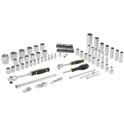 Stanley Steckschlüssel Set 1/4" + 1/2", 81-teilig FMMT82826-1
