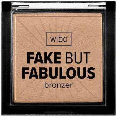 Wibo Fake But Fabulous Bronzingpuder, Farbton 2 Chestnut, 9g im Kompaktformat