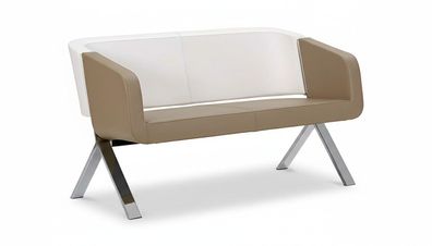 Sofa Sofagarnitur 2 Sitzer Büromöbel Design Polster Couchen Modern Garnitur