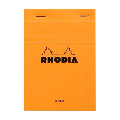 Rhodia Notizblock A6 geh lin 80Bl ora