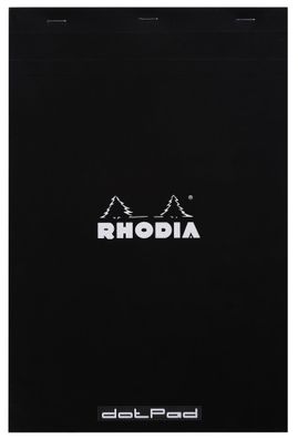 Rhodia DotPad Rhodia 210x318 kar 80Bl schw