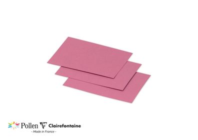 Clairefontaine Karte Mini 70x95 Pollen hort-rosa