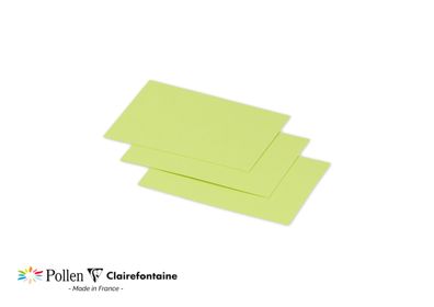Clairefontaine Karte Mini 70x95 Pollen knospengrün