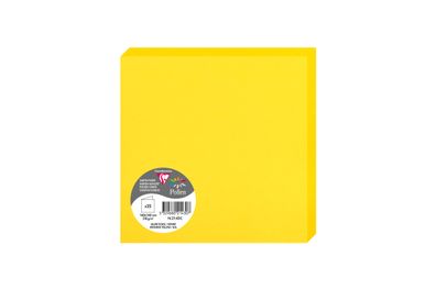 Clairefontaine Doppelkarte 160x160 Sonne