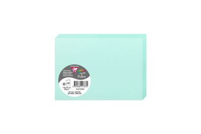 Clairefontaine Doppelkarte C6 Pollen 210g jadegrün