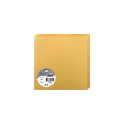Clairefontaine Doppelkarte 160x160 gold