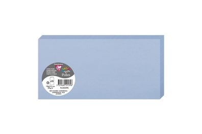 Clairefontaine Doppelkarte DL 210g lavendelblau
