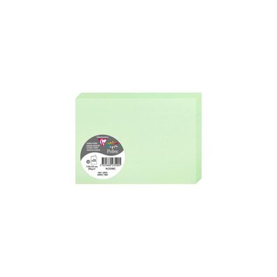 Clairefontaine Doppelkarte C6 210g grün