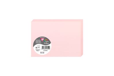 Clairefontaine Doppelkarte C6 210g rosa