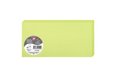 Clairefontaine Doppelkarte DL 210g knospengrün