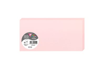 Clairefontaine Doppelkarte DL 210g rosa