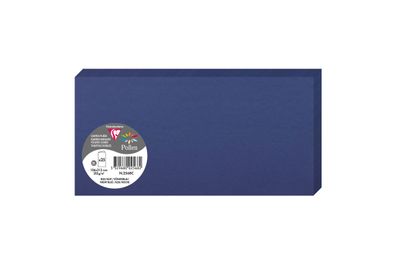 Clairefontaine Doppelkarte DL 210g Kö blau