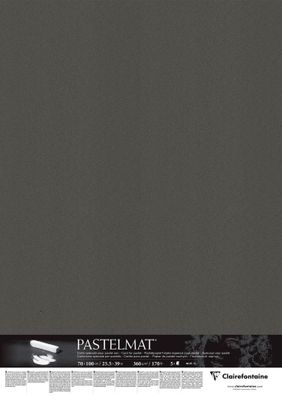 Clairefontaine Beutel lose 70x100 360g anthra 5Bl