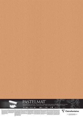 Clairefontaine Beutel lose 70x100 360g siena 5Bl
