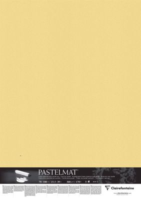 Clairefontaine Beutel lose 70x100 360g butter 5Bl