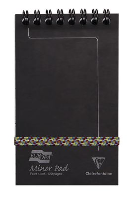 Clairefontaine Europa MinorPad 12,2x7,6 60Bl sw