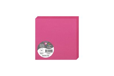 Clairefontaine Doppelkarte Pollen 135x135 fuch