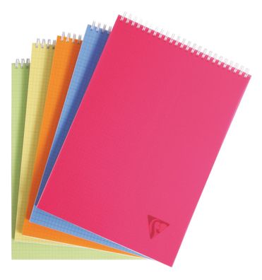 Clairefontaine Spiralblock Lini. mikrop A4 kar 80Bl st