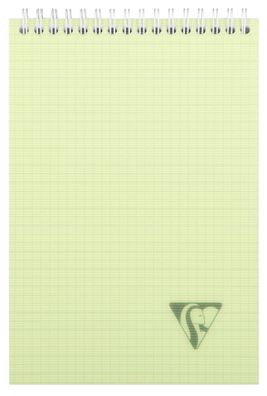 Clairefontaine Spiralbuch Linic A5 kar 80Bl sort
