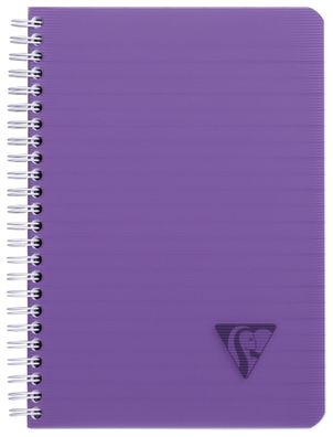 Clairefontaine Spiralbuch A5 Linicolo lin 90Bl int sort