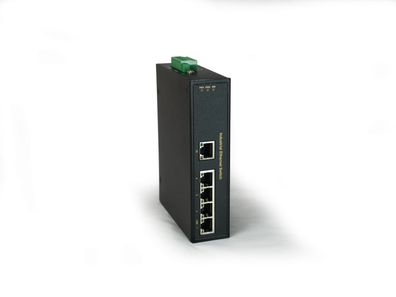 LevelOne IFS-0501 - Switch - 5 x 10/100 - an DIN-Schiene montierbar, Desktop, w... ->