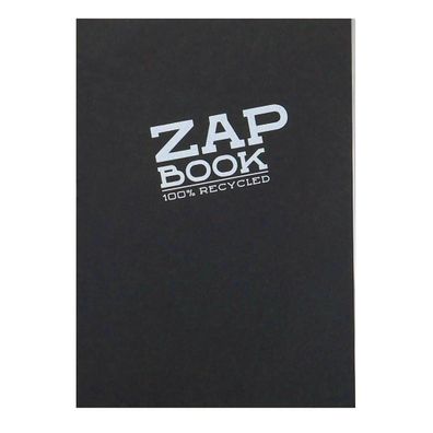 Clairefontaine ZapBook geleimt schwarz A5 80g 160Bl