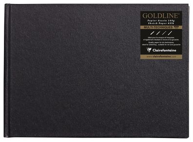 Skizzenbuch Goldline mit Fadenbindung, A5, 64 Blatt 140g weiß