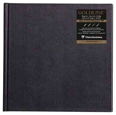 Clairefontaine Sketch Book 15x15 quadr. weiss 64Bl