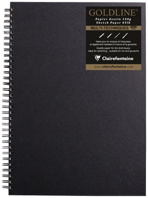 Clairefontaine Sketch Book A3 hoch + Spirale w
