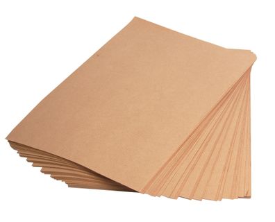Clairefontaine Kraftpapier Braun 90g A4 100Bl